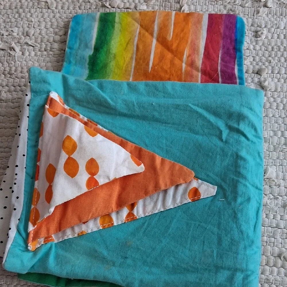 Lovevery Cloth Book Flash Card Slots No Cards With Book
